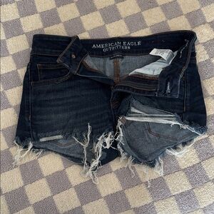 American Eagle Distressed Denim Shorts